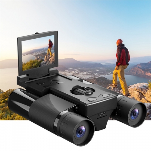 Caméra et vidéoscope DT10 Noir HD puissant, adapté à la vidéo domestique, à l'extérieur, au camping, à la chasse, à l'observation des oiseaux
