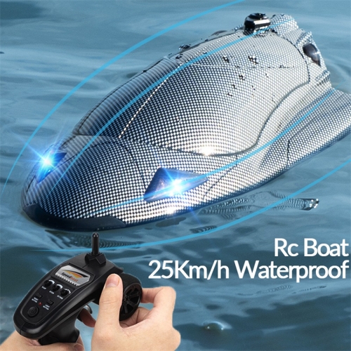 Rc Boot High Speed Racing Schiff 25 Km/h Wasserdichte Wiederaufladbare Modell Elektrische Radio Fernbedienung Schnellboot Spielzeug