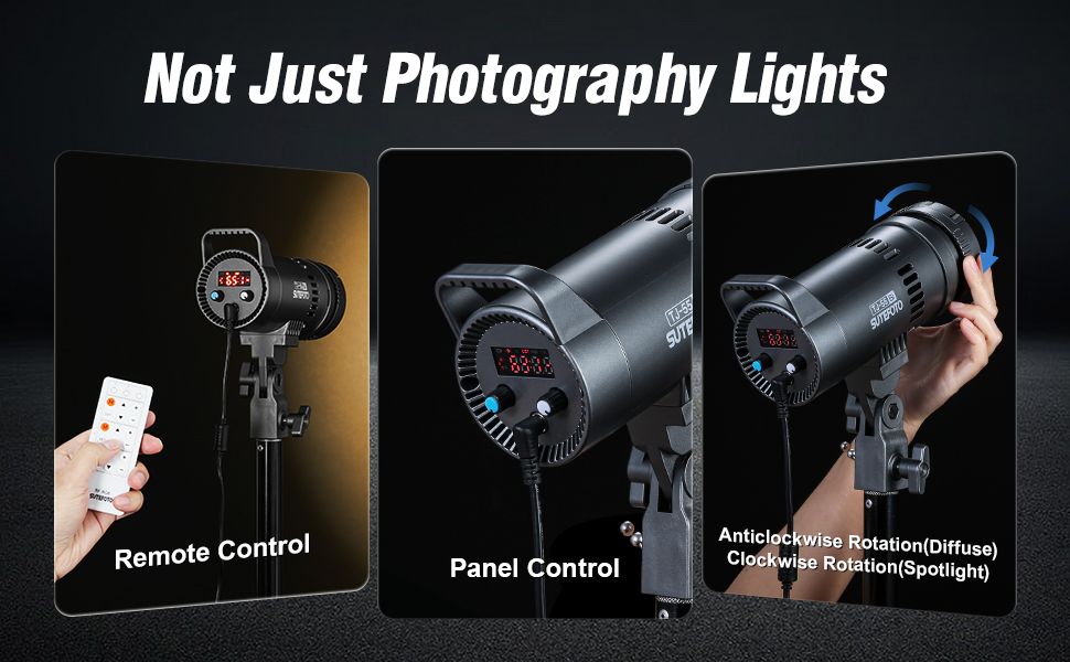 Sutefoto TJ‑55 55W COB Bi‑Color video light