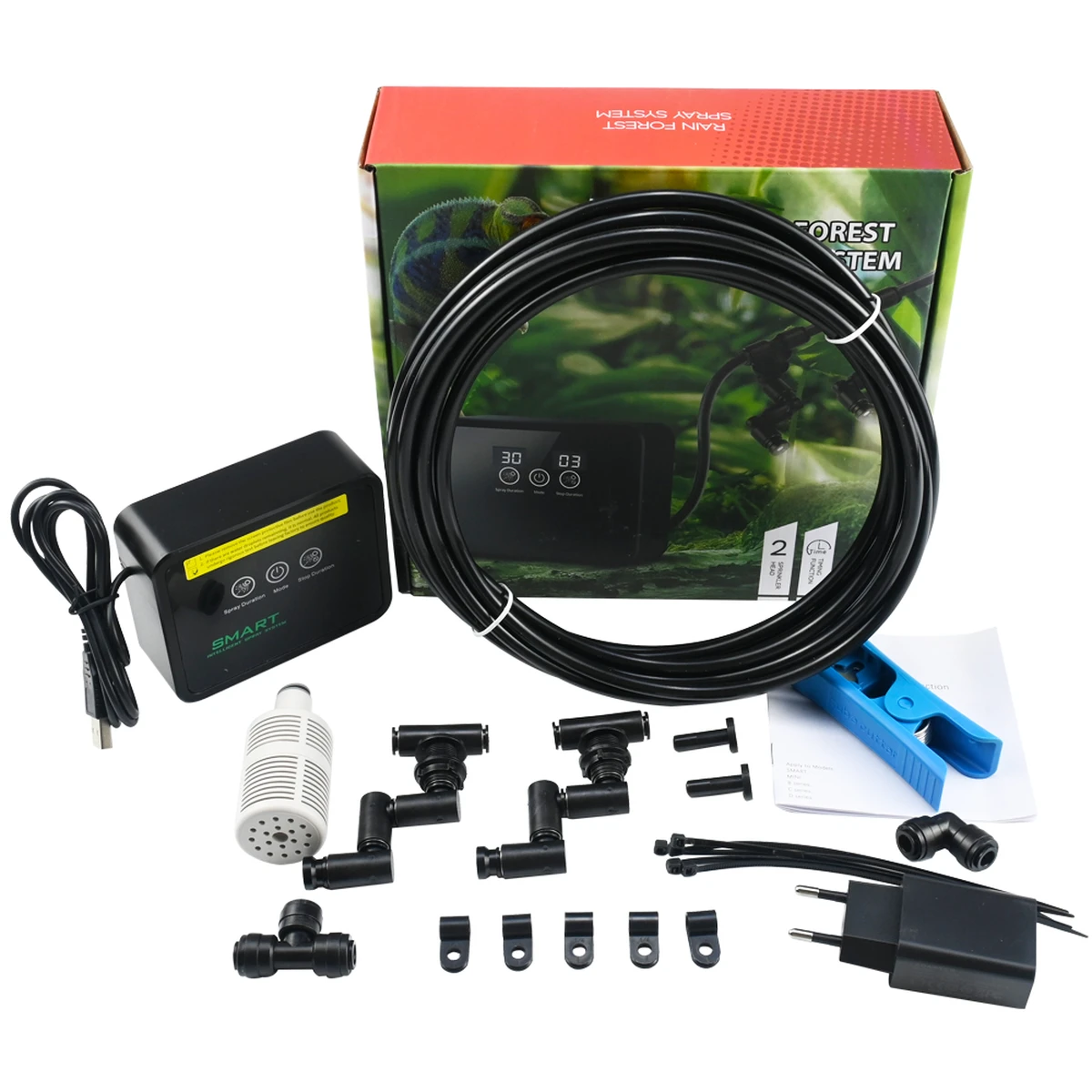 Système de brumisation intelligent pour reptiles, brumisateur, humidificateur pour terrarium
