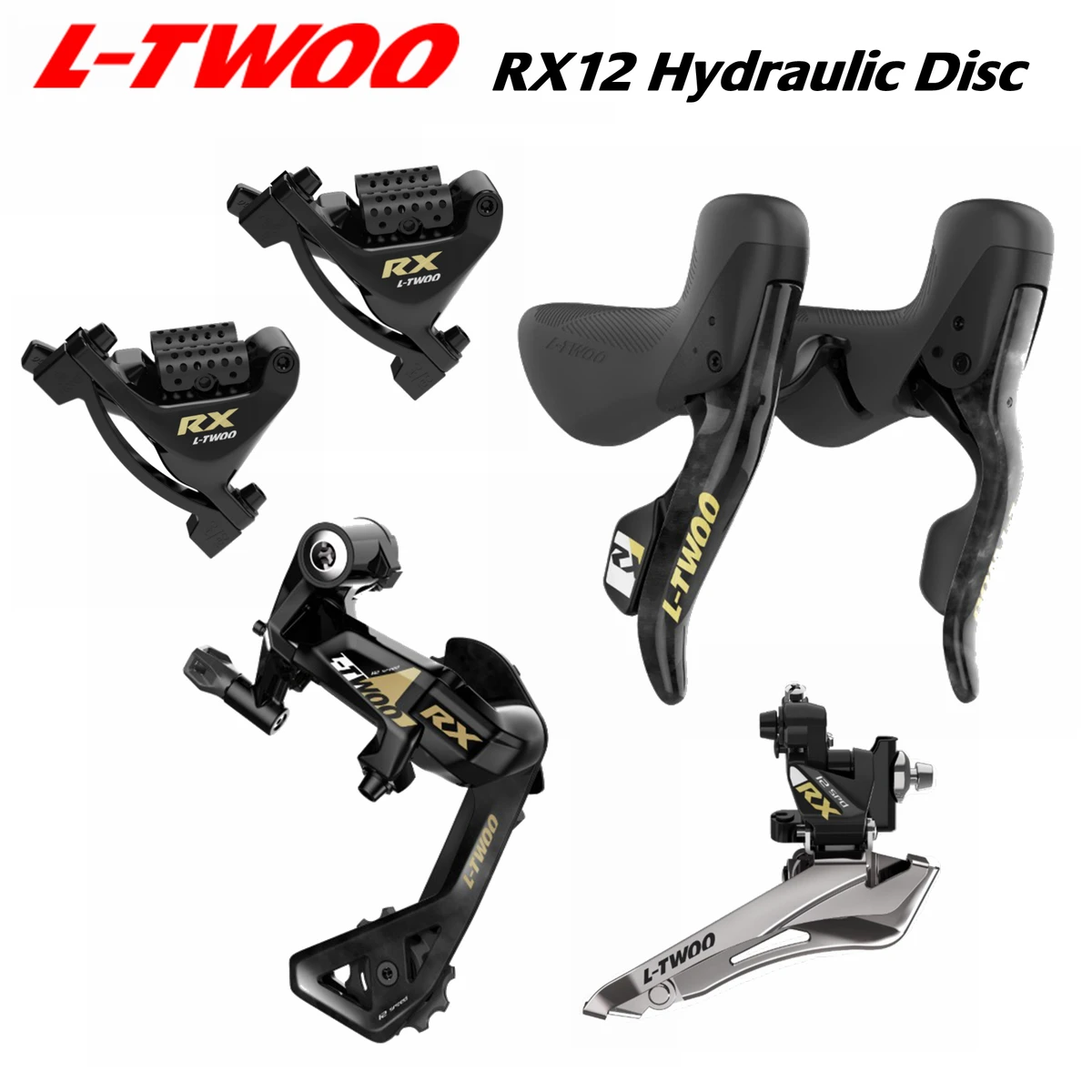 Freins à disque hydrauliques route RX/R9 Disc 2x12s / 2x11s, kit de 6, Benchmark R7170 R8170