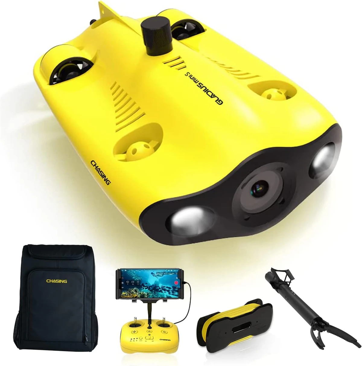 Chasing Gladius MINI S Upgraded Professional Underwater Drone Set With 4k Resolution + Eis Anti-shake Camera
