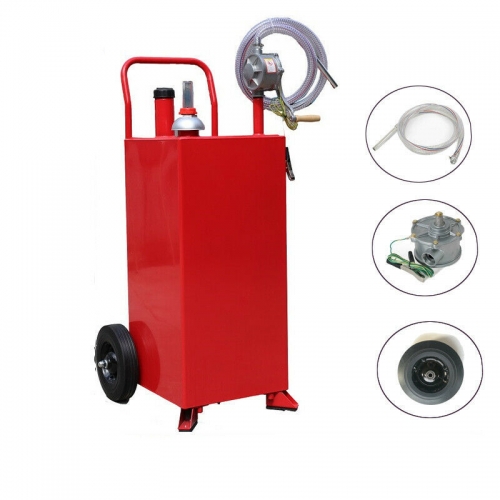 Réservoir de carburant 132 L pour 4 roues avec pompe manuelle