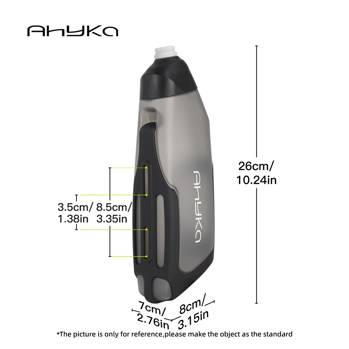 Ensemble de bidons aérodynamiques pour vélo, bidon léger et compressible de 600 ml pour vélo de route