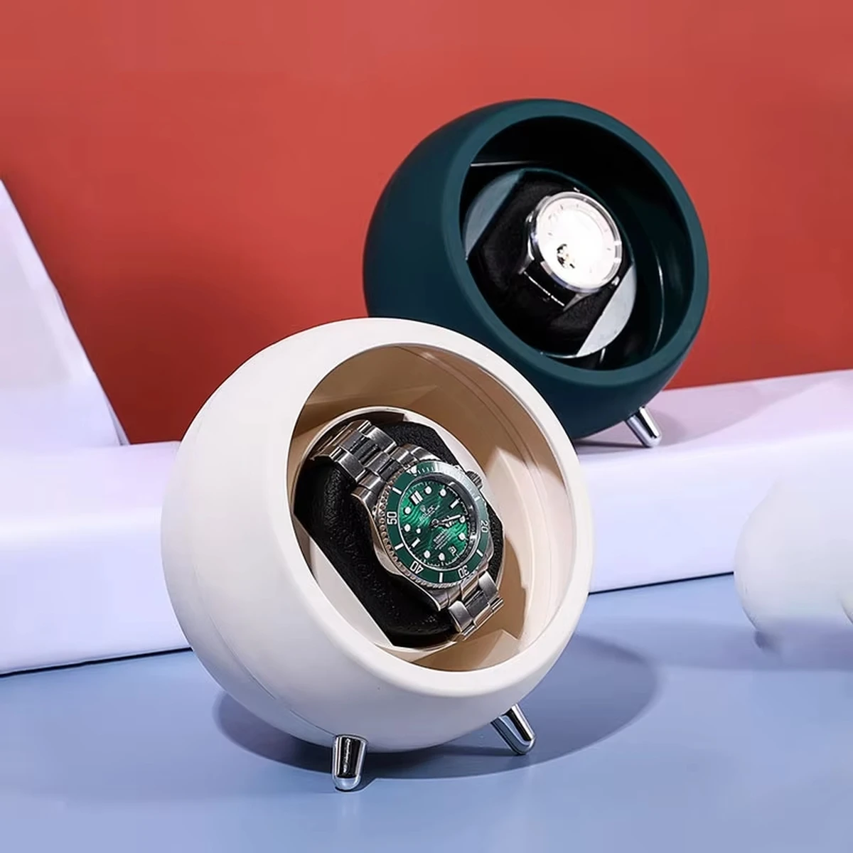 Remontoir pour montres automatiques, alimenté par USB, utilisé dans le monde entier, moteur, montre mécanique, rotatif, boîte de support