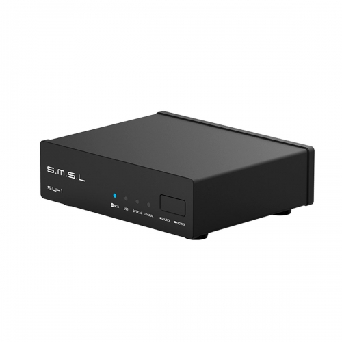 SMSL SU-1 Décodeur audio MQA – DAC Hi-Res avec AK4493S et XU316, compatible 768 kHz/32 bits, DSD512, MQA et MQA-CD