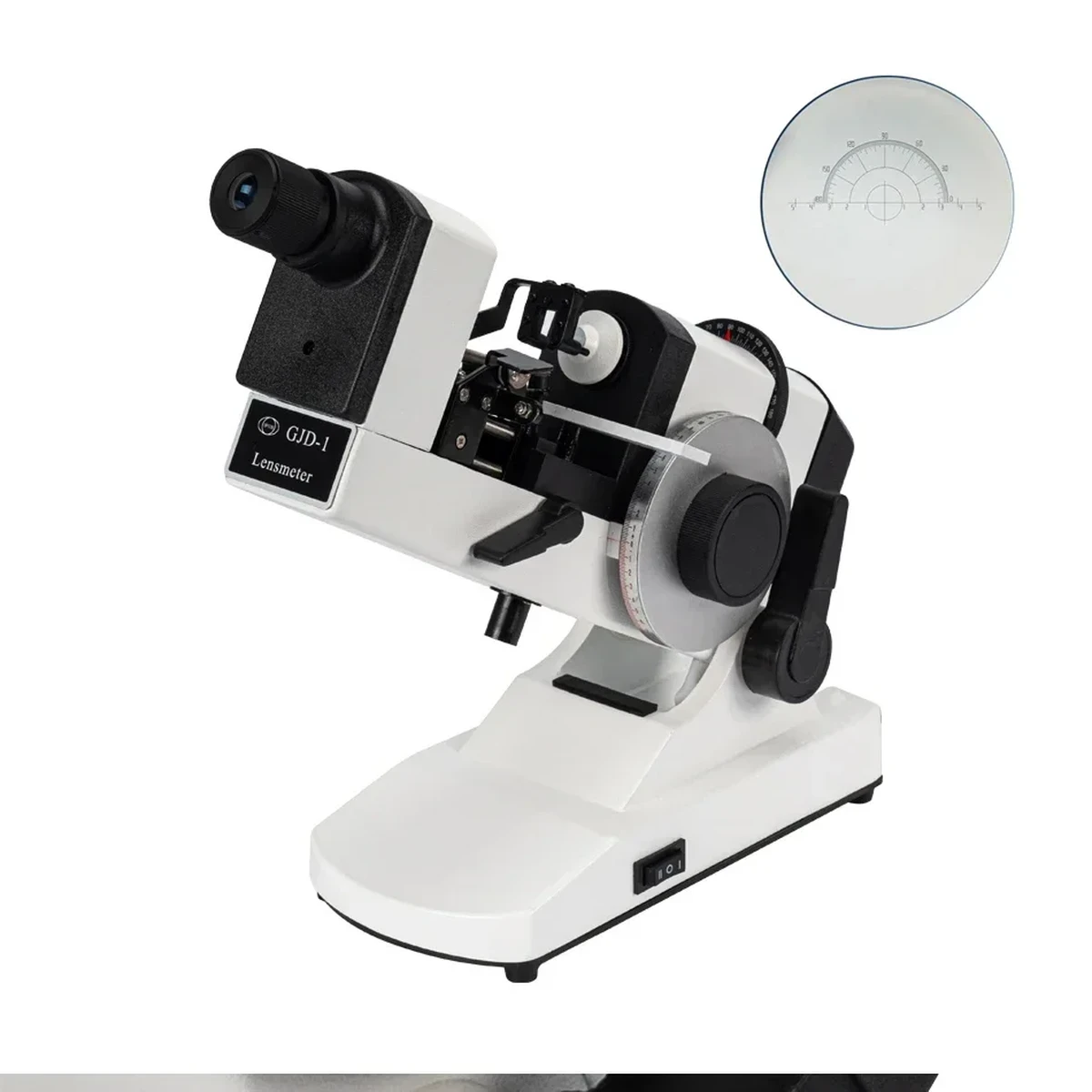 Optischen Geräte Lensometer Manueller Handlensmeter Linsenmesser Ophthalmic GJD-1