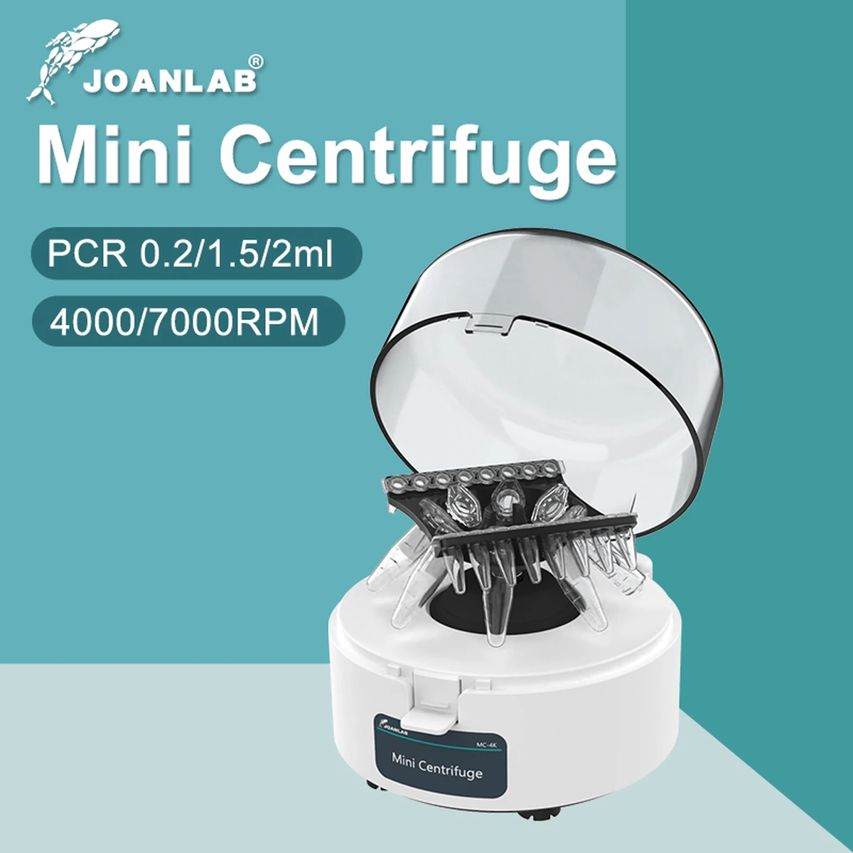Centrifugeuse à plasma PCR JOANLAB, microcentrifugeuse de laboratoire, 4000 tr/min, 7000 tr/min