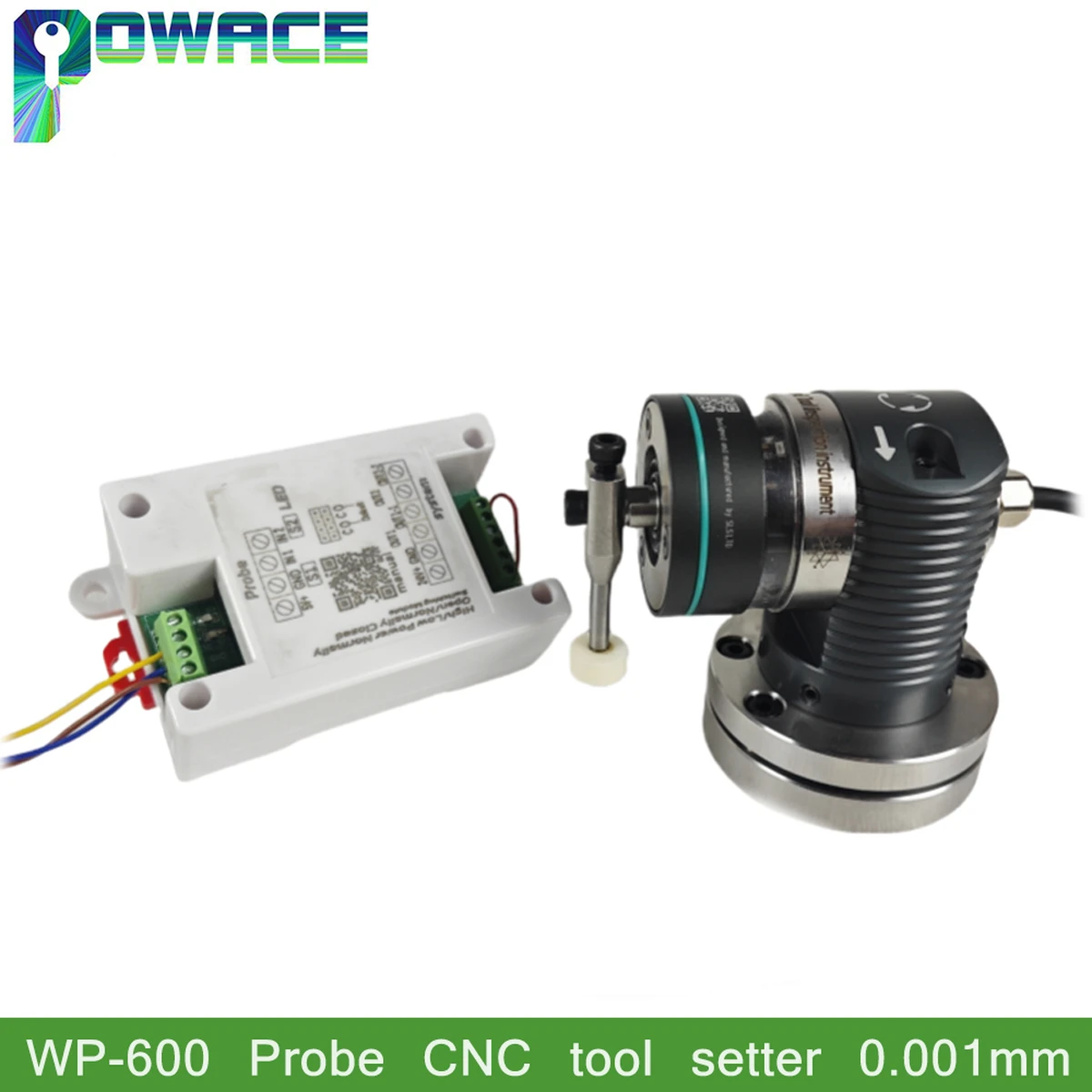 Capteur de palpage filaire CNC, détecteur de bord, précision répétable de 0,001 mm, WP-600, cinq directions, DC12–24 V, réglage d'outil