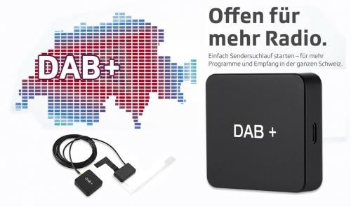DAB + Digitale Radio-Tuner für Android 10.0, Android 11.0, Android 12.0 und Android 13.0 Auto Stereo Auto Radio Player