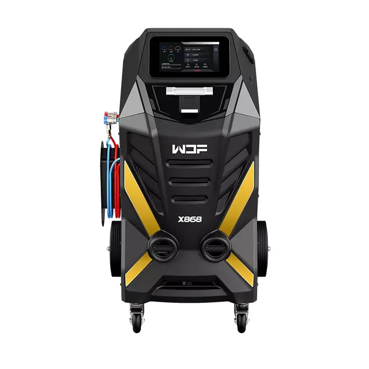 Machine de récupération de réfrigérant R134a WDF X868 pour l'entretien automobile - Rinçage et entretien de la climatisation - Machine entièrement aut