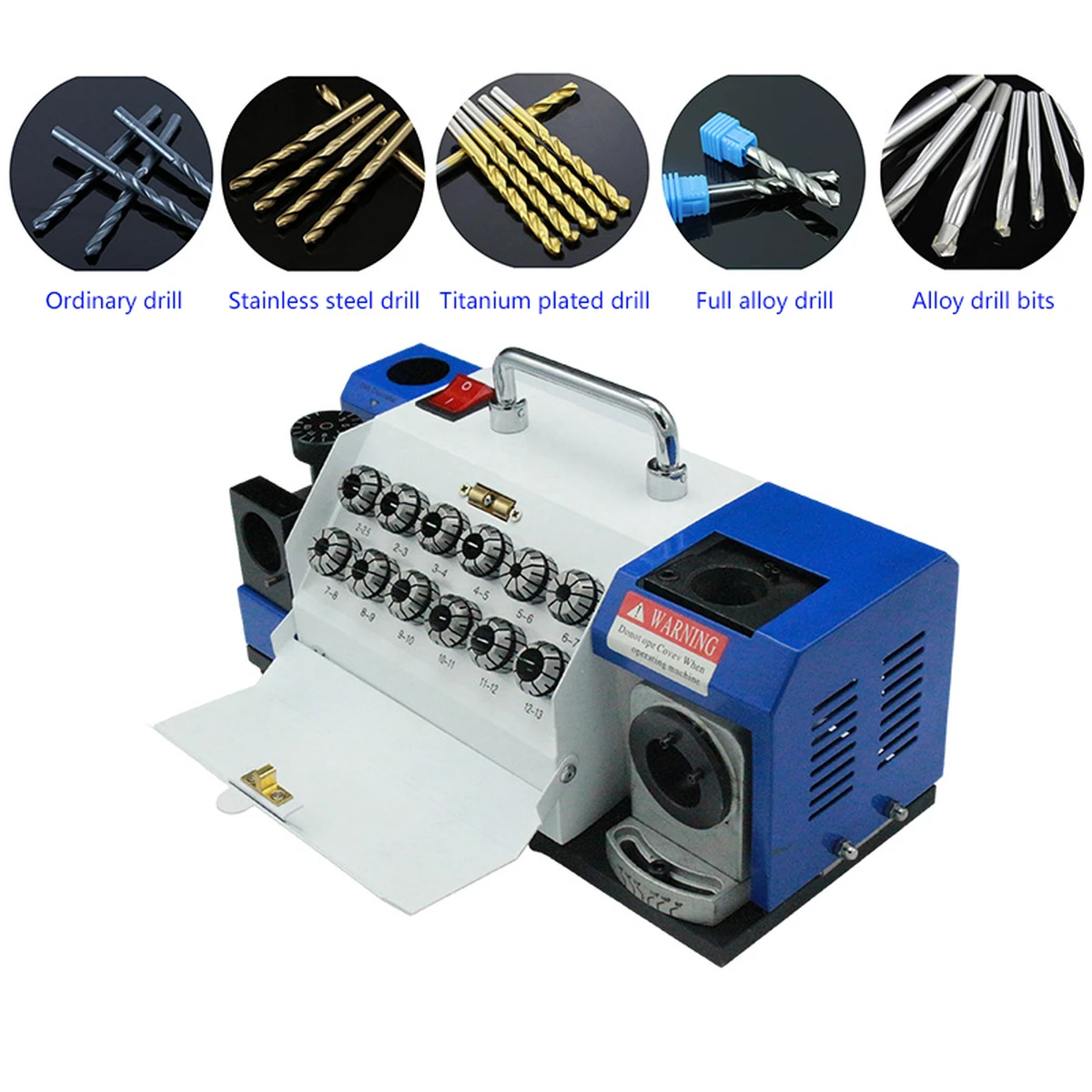 HY-13 Drill Bit Sharpener 3–13 mm – Automatic Twist Drill Grinder, Tabletop Grinding Machine for Precise Sharpening of Drill Bits and ToolsHY-13 Drill HY-13 Drill Bit Sharpener 3–13 mm – Automatic Twist Drill Grinder, Tabletop Grinding Machine for Precise Sharpening of Drill Bits and ToolsHY-13 Drill