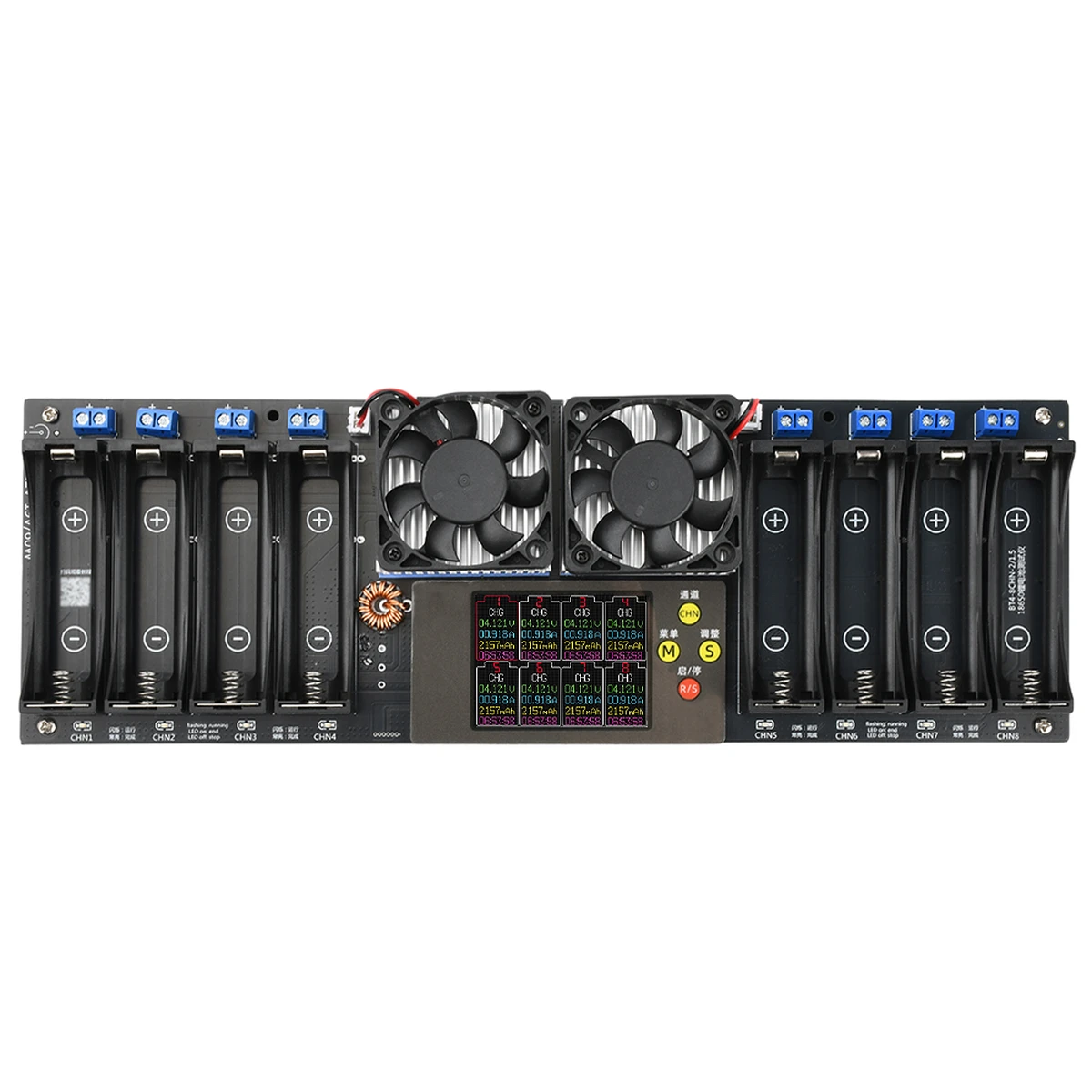 8 Kanal 18650 Batterie Kapazität Interne Temperatur Tester DC 12-19 V Auto Lade/Entladen Modul Batterie tester 8 Kanal 18650 Batterie Kapazität Interne Temperatur Tester DC 12-19 V Auto Lade/Entladen Modul Batterie tester