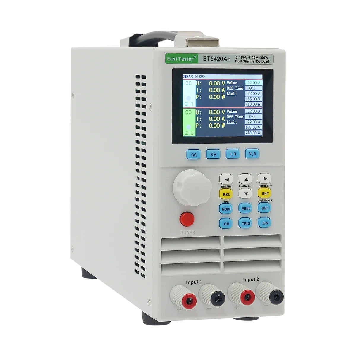 DC Elektronische Last 0–150V 0–30A 0–300W Programmierbar mit LCD Display, USB Schnittstelle, für Batterie- und LED-Treiber Tests DC Elektronische Last 0–150V 0–30A 0–300W Programmierbar mit LCD Display, USB Schnittstelle, für Batterie- und LED-Treiber Tests