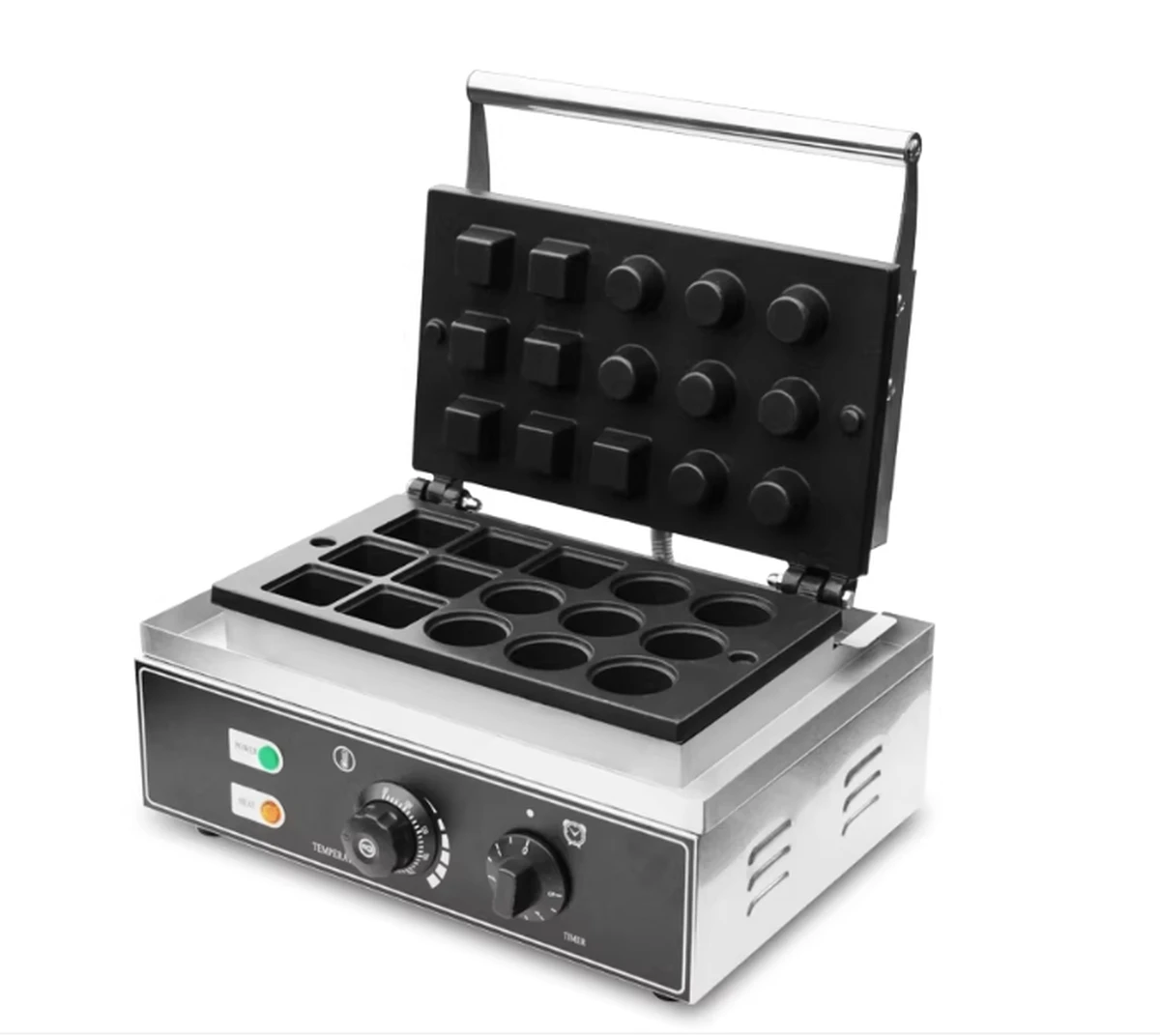 1500W Pastel-de-Nata-Maschine Eierkuchenform Käsetörtchen-Backmaschine Teigtörtchen-Presse Bäckereimaschine