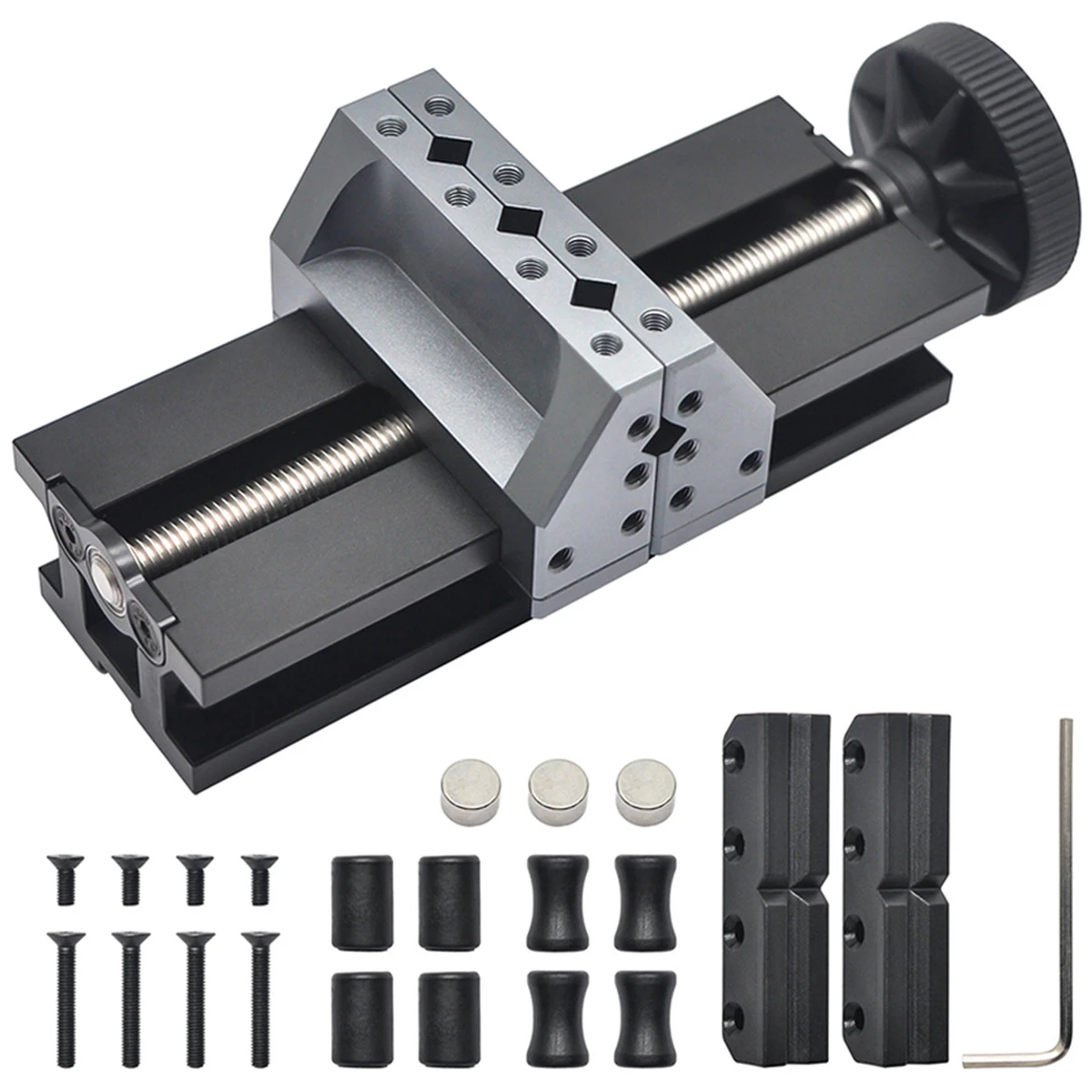 Petite pince de table miniature, pince auto-centreuse, outil de précision de bureau, pince à bec plat, étau d'établi portable, 68 mm Petite pince de table miniature, pince auto-centreuse, outil de précision de bureau, pince à bec plat, étau d'établi portable, 68 mm