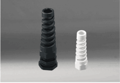 Spiral cable glands