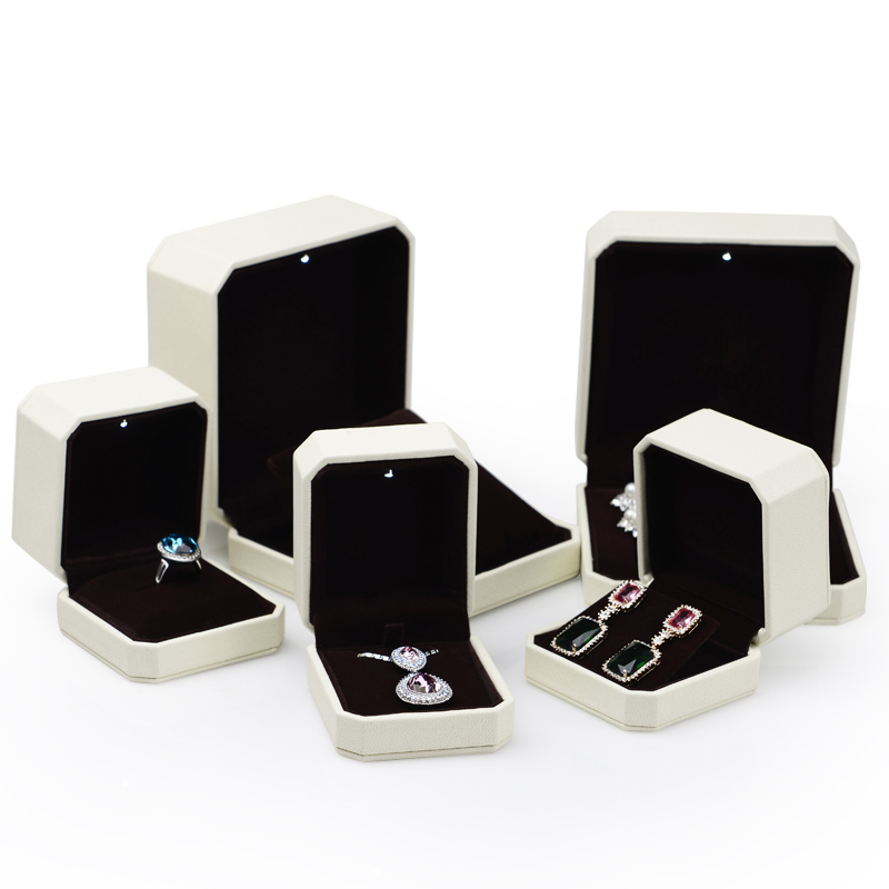 led ring box_diamond ring box_leather ring box