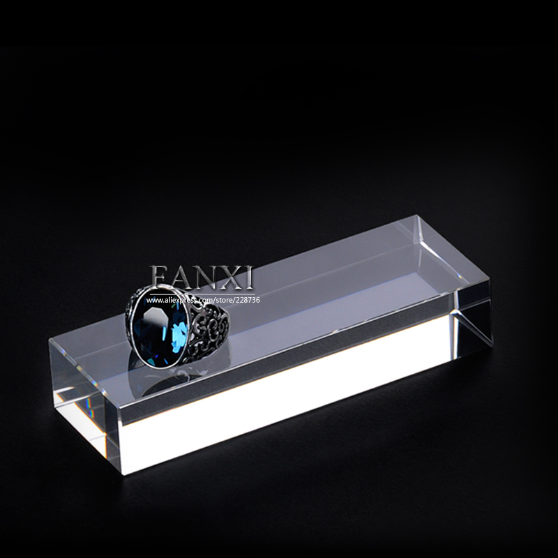 FANXI Factroy Design OEM Transparant Bangle Bracelet Necklace Acrylic Jewelry Display Stand