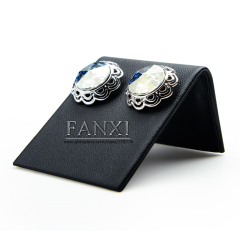 FANXI China Suppliers Custom Jewelry Display Stand Countertop Linen Earring Stud Display Stand