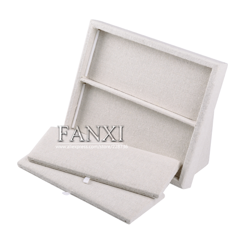 FANXI Manufacturer Jewelry Display Creamy White Superior Quality Pendant Necklace Display Stand