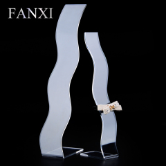 FANXI Wholesale Custom Display Rack For Boutiques Transparent Acrylic Hairpin Display Stand