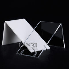 FANXI Custom Jewelry Rack For Jewellery Shop And Counter Transparent And White Acrylic Necklace Display
