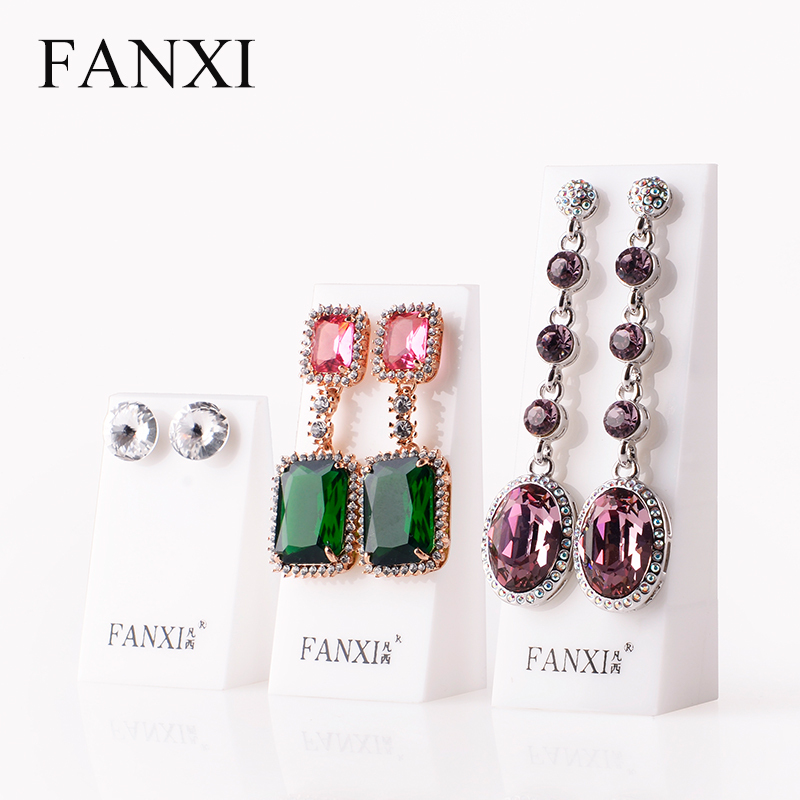 FANXI Original Design Accept Custom Jewelry Display Imported Acrylic Earring Stand