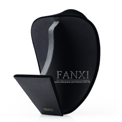 FANXI Custom Luxury Classic For Jewelry Shop And Window Showcase Black Velvet Necklace Display