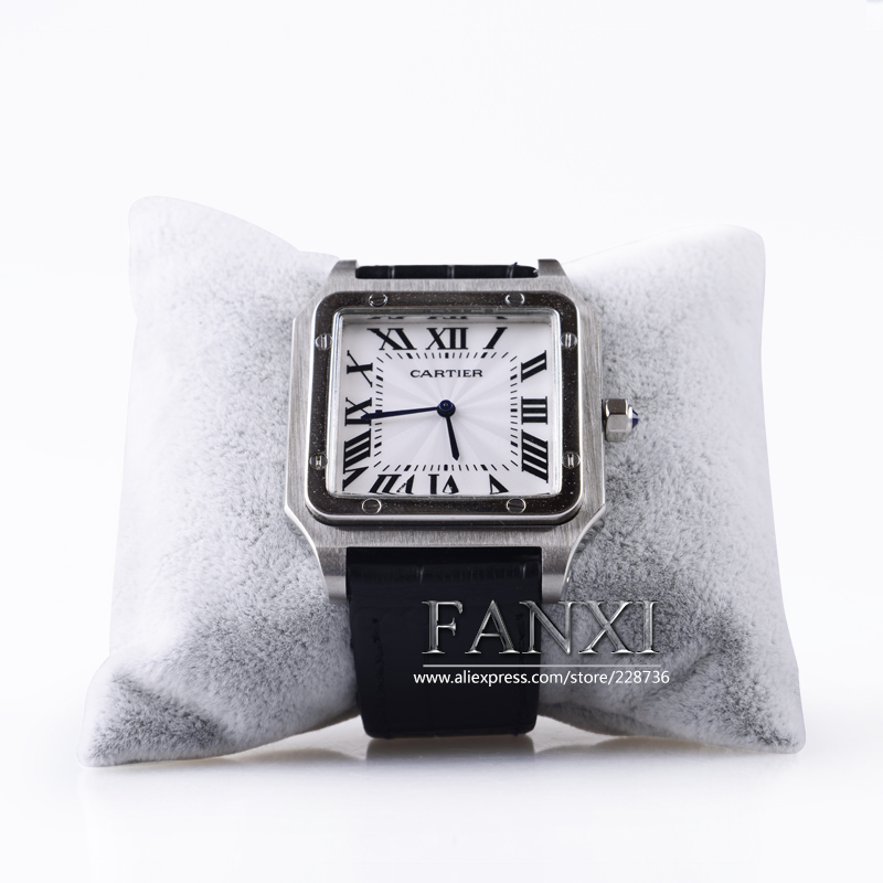 FANXI Factory Wholesale Bangle Bracelet Jewelry Display Holder Soft Pillow Grey Ice Velvet Watch Display