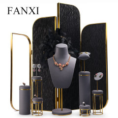 FANXI factory wholesale custom retail necklace jewelry display furniture