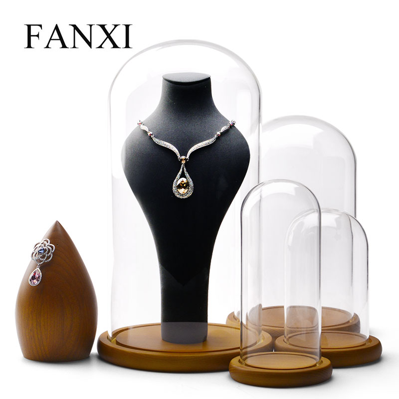 FANXI factory wholesale custom logo finger ring display stand holder