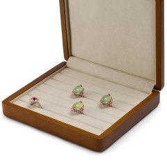 FANXI factory wholesale custom wood girls jewelry organizer box jewelry display storage case