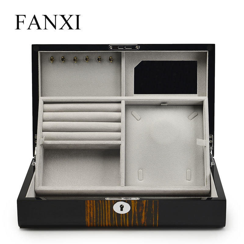 FANXI factory custom jewerly storage case travel organizer