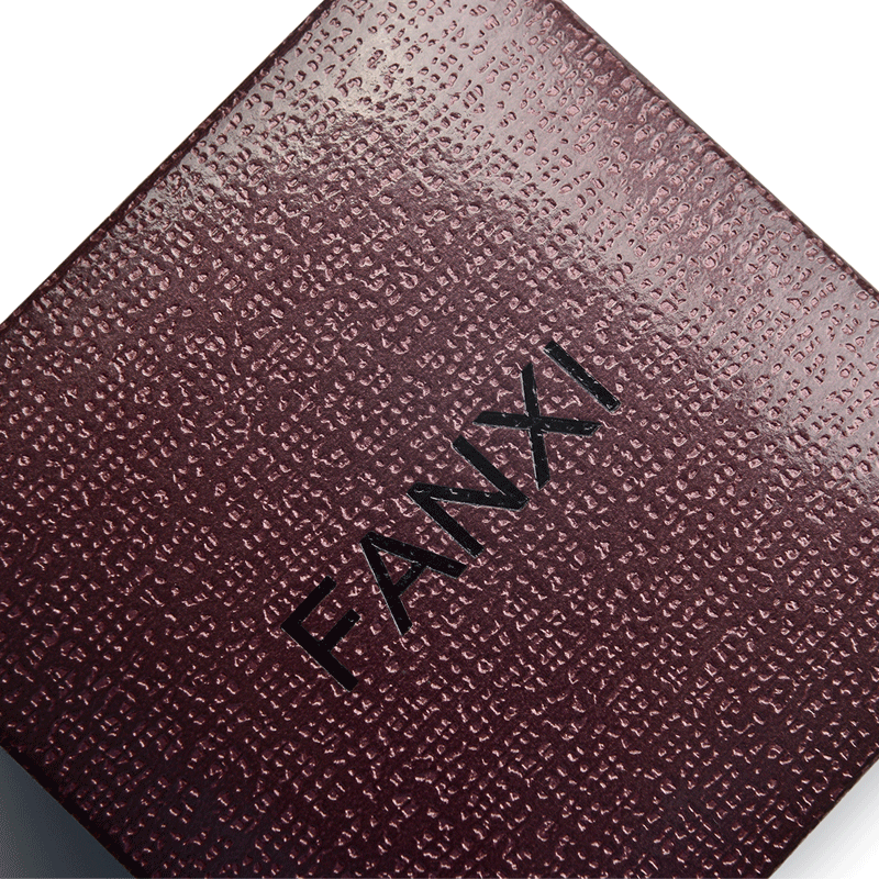 FANXI factory custom luxury plastic watch packaging storage box