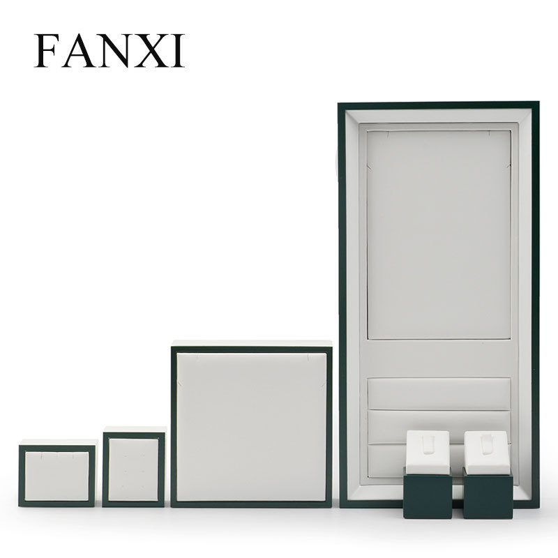 FANXI factory custom logo counter jewellery display stand set