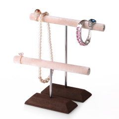 FANXI factory custom logo jewellery display T bar stand