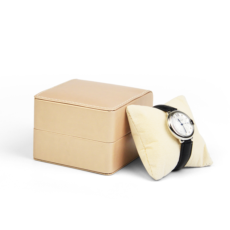 FANXI factory custom logo golden leather watch packaging box