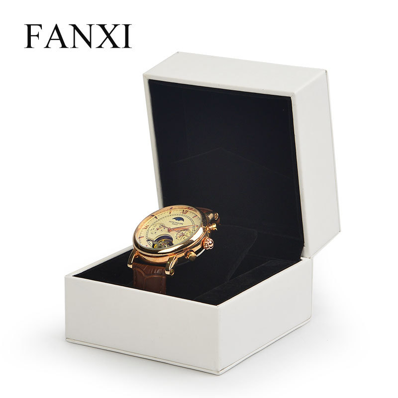 Luxury white watch packaging box