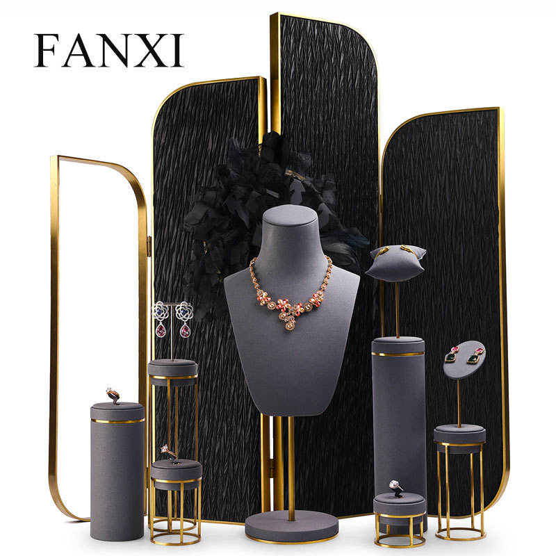 retail necklace jewelry display furniture