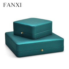 wholesale cheap leather jewelry ring box