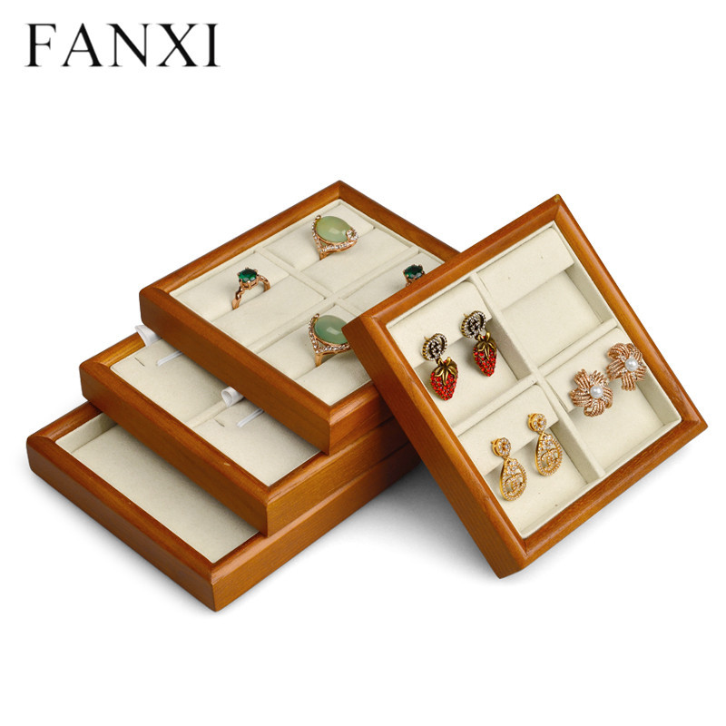 wooden jewelry display tray jewellery organizer tray