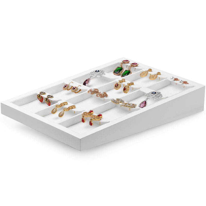 jewellery display organizer tray for earring pendant necklace