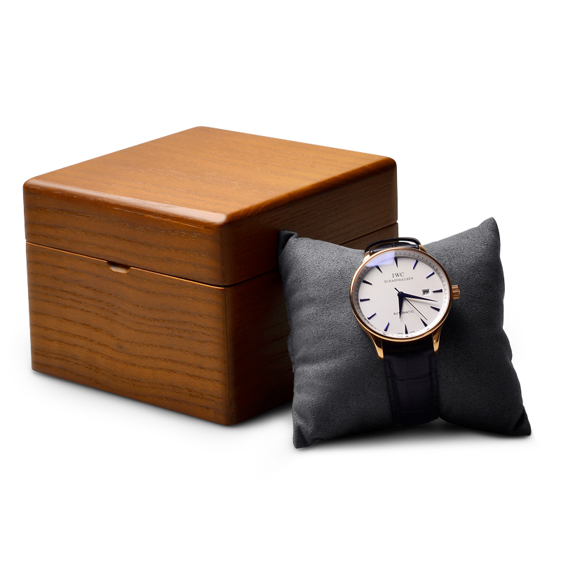 Wooden jewelry packing display box for bangle bracelet watch