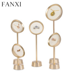 Luxury new design metal jewellery display stand for ring pendant