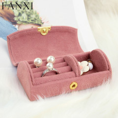 Bead velvet multifunction jewelry storage box