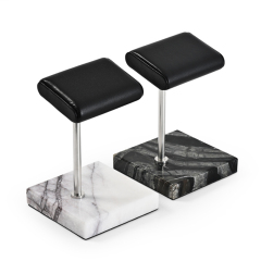 Luxury new design marble base watch display stand holder