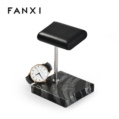 Luxury new design marble base watch display stand holder