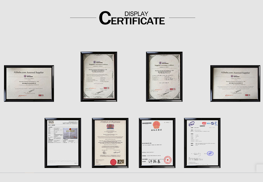 CERTIFICATE DISPLAY