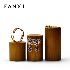 FANXI factory wholesale custom logo necklace bangle pendant finger ring bracelet display stand for earrings